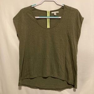 American Eagle Olive Green Sleeveless Top